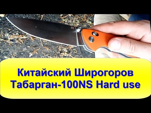 Видео: Китайский Широгоров Табарган-100NS Hard use testing
