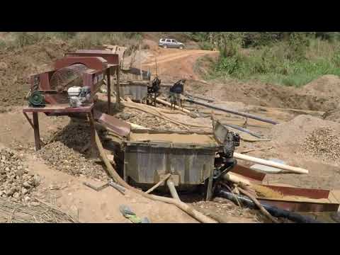 Видео: Первичное обогащения драгоценных камней с уловителем золота при СГД