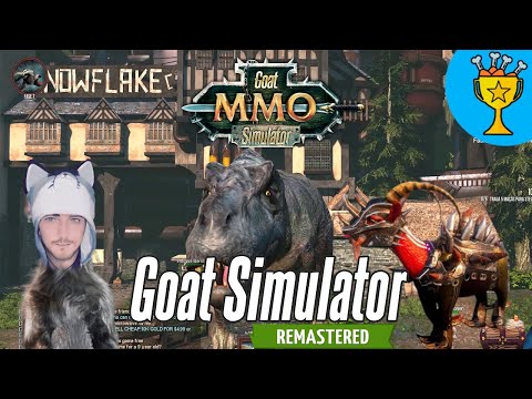 Видео: Goat Simulator Remastered - Козёл ворвался в ММО и стал танком #3