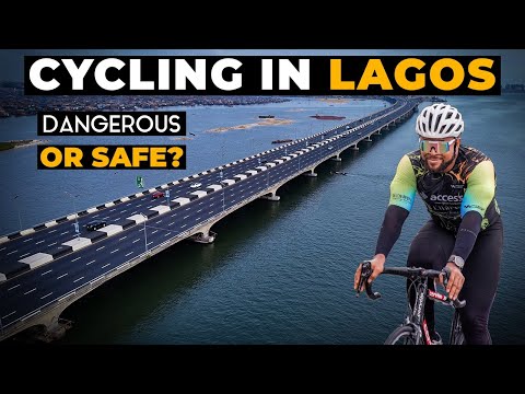Видео: Откройте для себя ЛАГОС🇳🇬 на двух колесах: путешествие велосипедиста по самому оживленному городу...