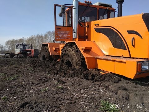 Видео: ТРАКТОРА ЧУДЯТ НА ПОЛЯХ! МЕСИМ ГРЯЗЬ!