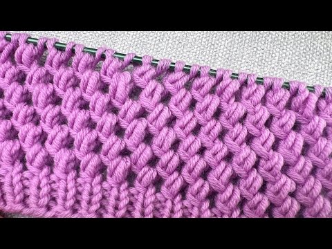 Видео: 🔥СЛИШКОМ ПРОСТО, СЛИШКОМ КРАСИВО!!!✅Вязание для начинающих. Вязание спицами.