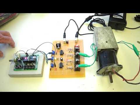 Видео: Высоковольтное управление двигателем с мостовой схемой IR2110
