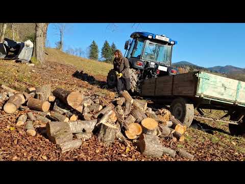 Видео: Робота з Solis RX 50: дрова, листя і життя на природі