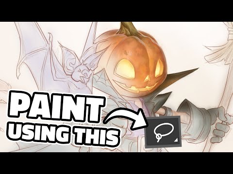 Видео: Как рисовать с помощью инструмента «Лассо»