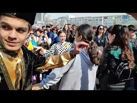 Видео: гор.Актау 22.03.2023 празник Новруз