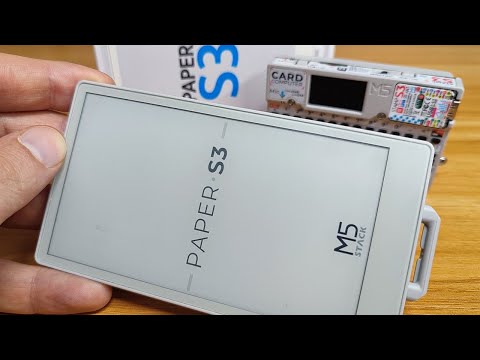 Видео: Читалка для гика? Обзор на M5Stack PaperS3!