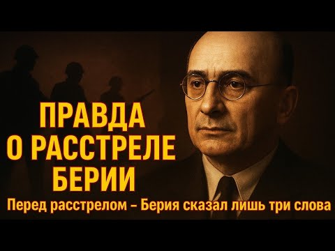Видео: ПРАВДА О РАССТРЕЛЕ БЕРИИ — Перед расстрелом Берия сказал лишь три слова