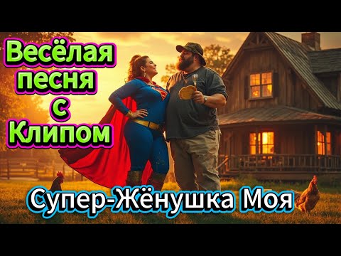 Видео: Супер-Жёнушка Моя 💃😂❤️ | Весёлая песня с Юмором и Клипом 🎶 | Русская музыка 2025