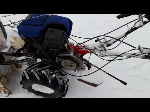 Видео: доработки снегоуборочной приставки - ньюансы