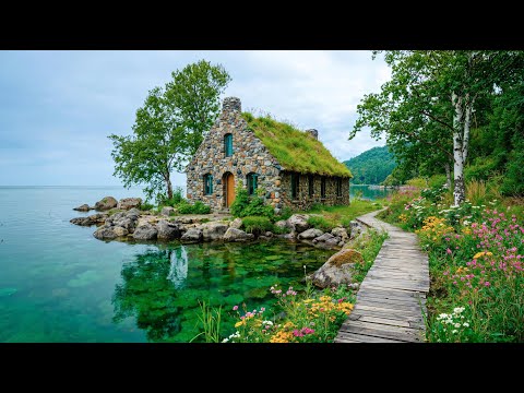 Видео: 🌿 Красивая расслабляющая музыка и целебная музыка для снятия стресса, музыка для сна, успокаивающая