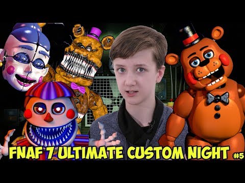 Видео: FNaF 7 ULTIMATE CUSTOM NIGHT - ЧЕЛЛЕНДЖИ ОТ ПОДПИСЧИКОВ 13+