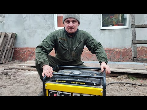 Видео: #генератор#газ-бензин#Kentavr# #спасение#отключения#света#кобб-500#бройлер#зимой#