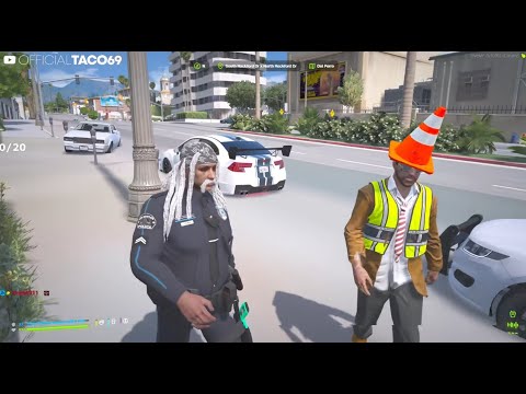 Видео: Голливуд позволяет Эй Джей Хантеру сесть за руль в его первой полицейской погоне на WL | Prodigy ...