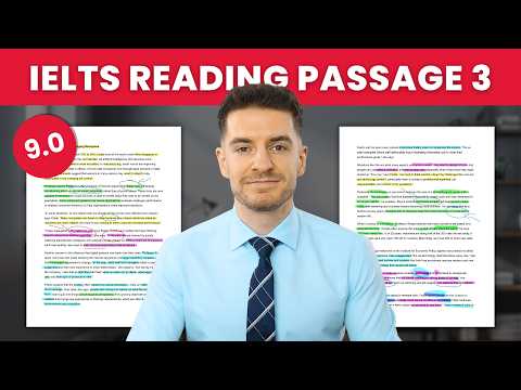 Видео: Практика отрывка 3 по чтению IELTS (САМЫЙ СЛОЖНЫЙ отрывок)