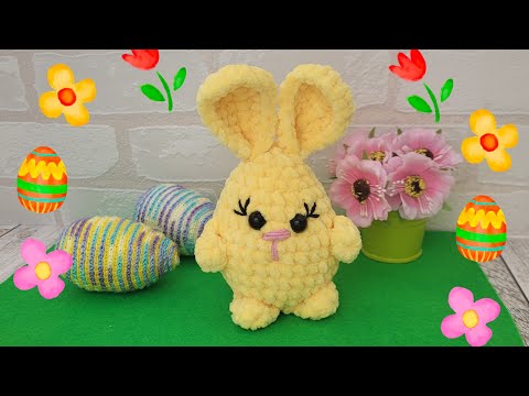 Видео: 🥳👍ПАСХПЛЬНЫЙ ЗАЙЧИК ИЗ ПЛЮШЕВОЙ ПРЯЖИ ВЯЗАНЫЙ КРЮЧКОМ🐰bunny crocheted🐰Hase gehäkelt
