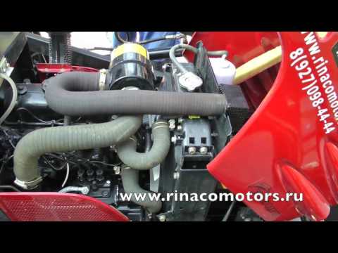 Видео: ТO японского минитрактора Митсубиши МТ180