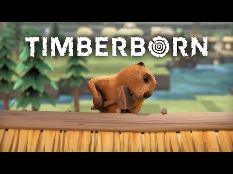 Видео: Бобровый поток \ Timberborn №2  \ DedSad