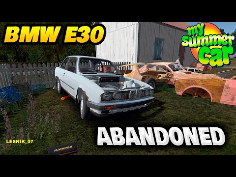 Видео: ВОССТАНОВЛЕНИЕ БРОШЕННОЙ НА СВАЛКЕ BMW E30 I My Summer Car