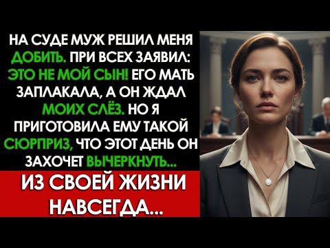 Видео: Бывший муж устроил ПОЗОР на суде. Но конверт с тестом ДНК заставил его ЗАМОЛЧАТЬ навсегда.