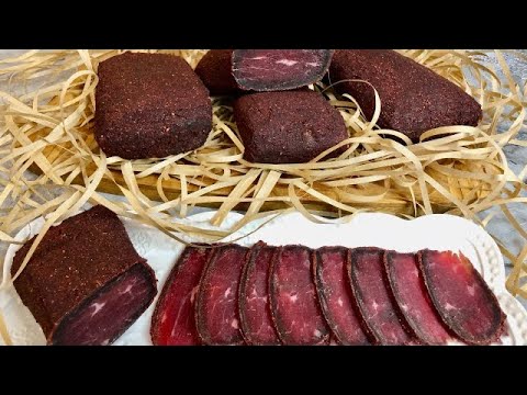 Видео: Вяленое мясо- бастурма. За неделю!