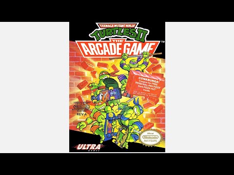 Видео: Teenage Mutant Ninja Turtles 2 The Arcade Game (NES прохождение) 4K Ultra HD