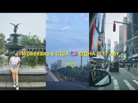 Видео: Студенческий переезд в США 🇺🇸 New York city 🗽🪄