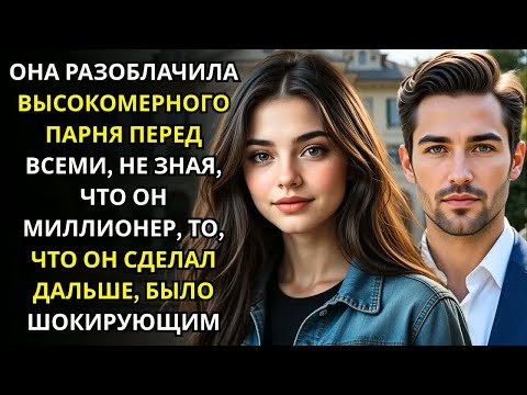 Видео: Она разоблачила высокомерного миллионера перед всеми, то, что он сделал дальше, было шокирующим