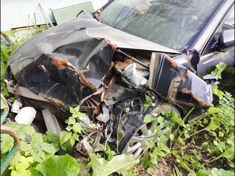 Видео: 8 лет битым гнил на стоянке Восстановил мертвый Nissan Teana Body Repair