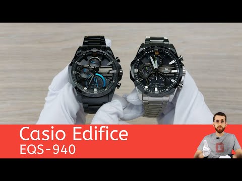 Видео: Как всегда стильные и стремительные Edifice / Casio EQS-940