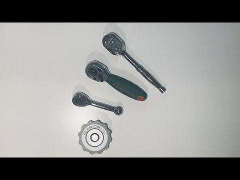 Видео: Мини трещотки, бесшаговые трещотки 1/4 дюйма Snap-On, JonnesWay, Licota, King Tony