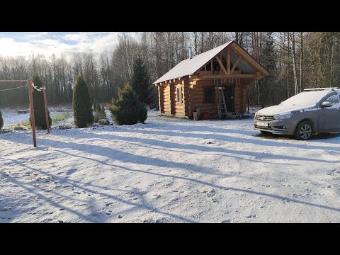 Видео: Встречаем Новый год на хуторе в лесу