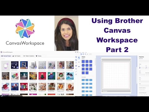 Видео: Рабочее пространство Brother ScanNCut Canvas, часть 2: Allbrands после работы