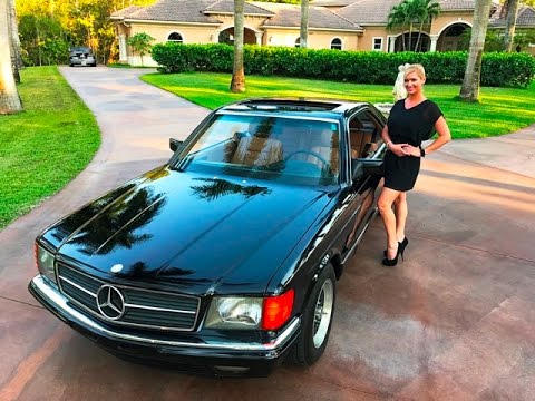 Видео: МОЖЕТ ЛИ БЫТЬ ЛУЧШЕ?! Mercedes 500 SEC Euro coupe 1984 года ПРОДАН в автосалоне AutoHaus в Неаполе!