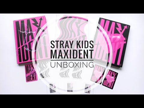 Видео: STRAY KIDS MAXIDENT album's unboxing | Распаковка альбомов Стрей Кидс Максидент 🖤🤍💗