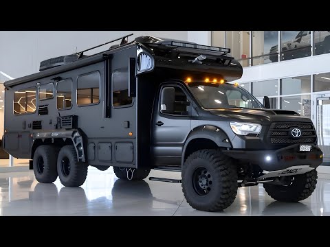 Видео: Toyota Camper 6x6 2026 – Роскошный внедорожный дом на колёсах будущего | AutoMotor Reviews