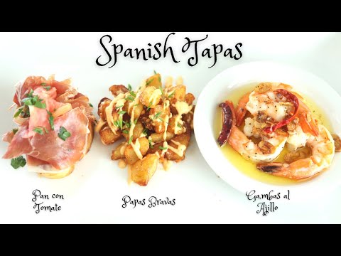 Видео: Рецепты испанских тапас