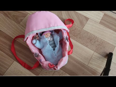 Видео: прогулка с мини реборном/влог