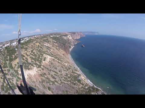 Видео: Фиолент, ветер около 10 м/с