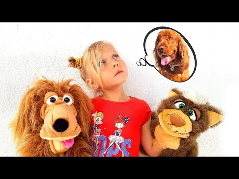 Видео: Веселая история про девочку Алису, кота и собаку / Сказки для Евы