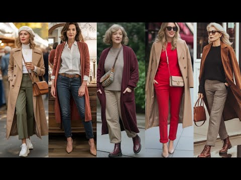 Видео: Натуральные женщины старше 50 60 70 лет | Новые тенденции моды для женщин | Весна/зима Осень 2026