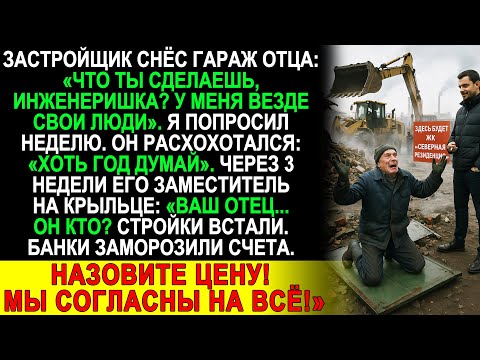 Видео: Сын депутата снёс гараж моего отца. А через три недели его заместитель умолял о пощаде