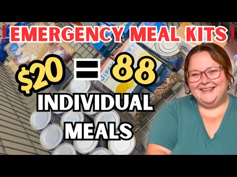 Видео: 🚨НАБОРЫ ДЛЯ ЭКСТРЕННОГО ПИТАНИЯ🚨|| 20 долларов = 88 порций еды || Помогаю детям собрать набор для...