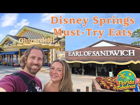 Видео: Обед в Disney Springs Earl of Sandwich + 🍫 Ghirardelli Dubai Sundae