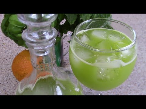Видео: Апельсиновый лимонад Рецепт. 18+