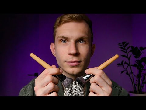 Видео: АСМР —  Массаж для мозга [Мурашки для сна]