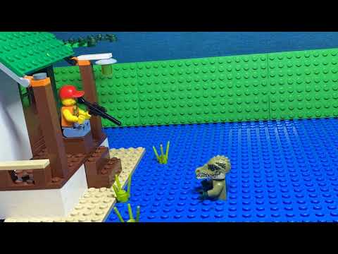 Видео: Lego Swamp Attack эпизод 1