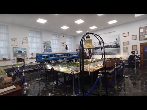 Видео: Музей истории Юго-Западной железной дороги на станции Киев Пассажирский Детский - Киевская ДЖД 2024