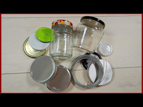 Видео: Посмотрите, что мы можем сделать из банок и тапас / Рождественские поделки