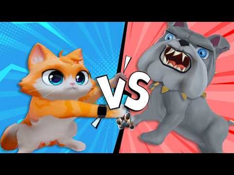 Видео: [Кот VR] Гениальный Кот VS Сумасшедшая Собака - I Am Cat VR